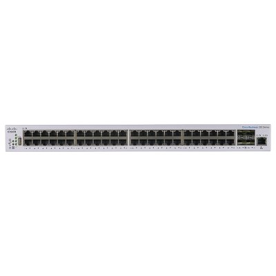 SwitchCisco CBS350-48T-4X-EU, Bộ chuyển mạch 48 cổng 1G, 4 cổng SFP+ 10G