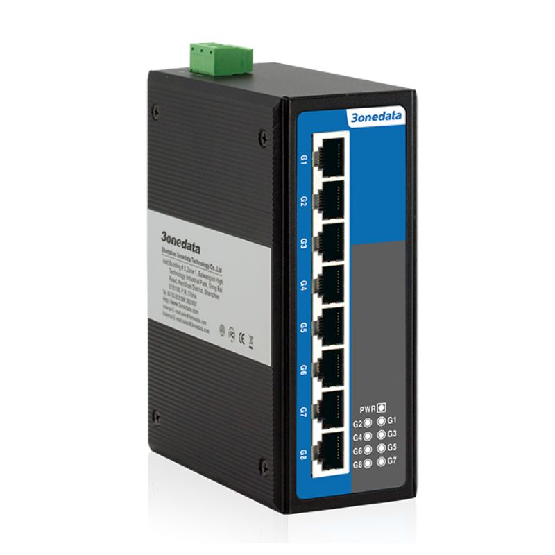 3onedata ES208G | Switch công nghiệp 8 Port Gigabit Ethernet