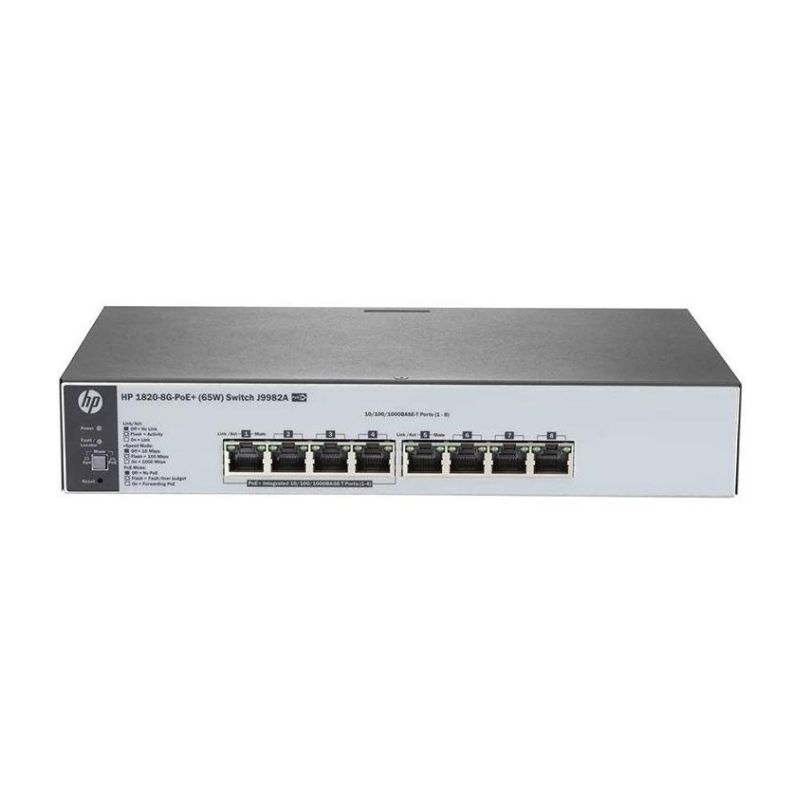 Switch HPE 1820 8G PoE+ 65W (J9982A)