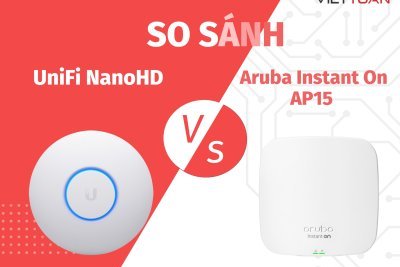 So sánh UniFi NanoHD và Aruba Instant On AP15 - Hiệu năng hai thiết bị Wifi trên chuẩn 802.11ac Wave 2 