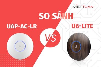 So sánh Unifi AC LR và U6 Lite: Thiết kế và hiệu năng