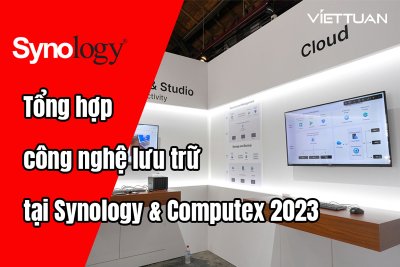 Tổng hợp những công nghệ lưu trữ mới nhất có tại Synology & Computex 2023