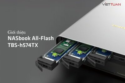 Trải nghiệm hiệu suất edit video đột phá với NASbook Thunderbolt™ 4 All-Flash – TBS-h574TX vừa được QNAP phát hành