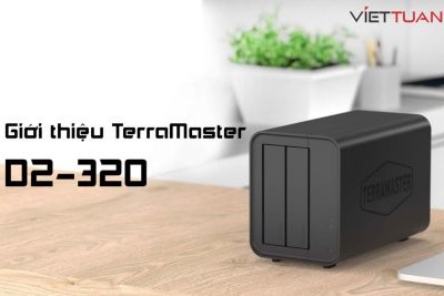 Giới thiệu Terramaster D2-320 - Thiết bị mở rộng lưu trữ DAS cho PC và máy chủ NAS với cổng USB 3.2 10Gbps tốc độ cao