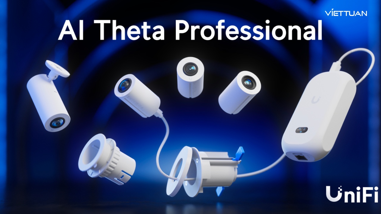 Thiết bị camera UniFi AI Theta Pro (UVC-AI-Theta-Pro) 