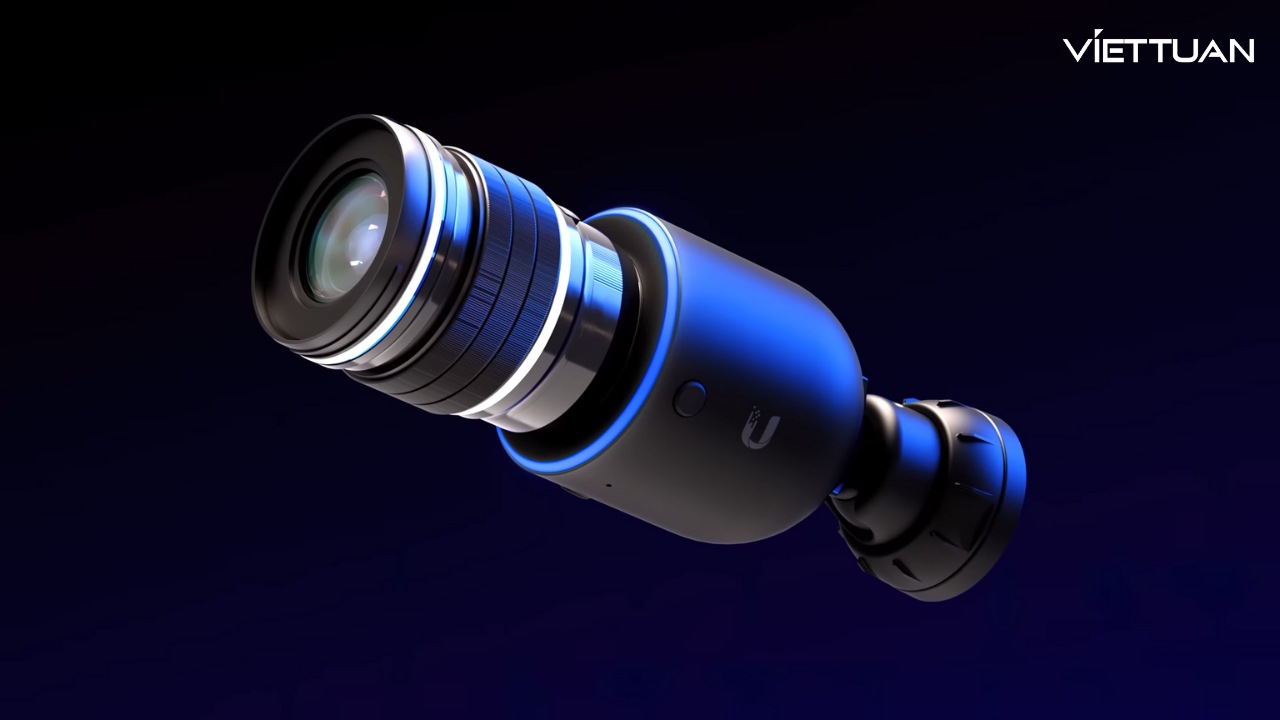 UniFi AI DSLR tích hợp ống kính rộng f/1.2 17mm hoặc 45mm
