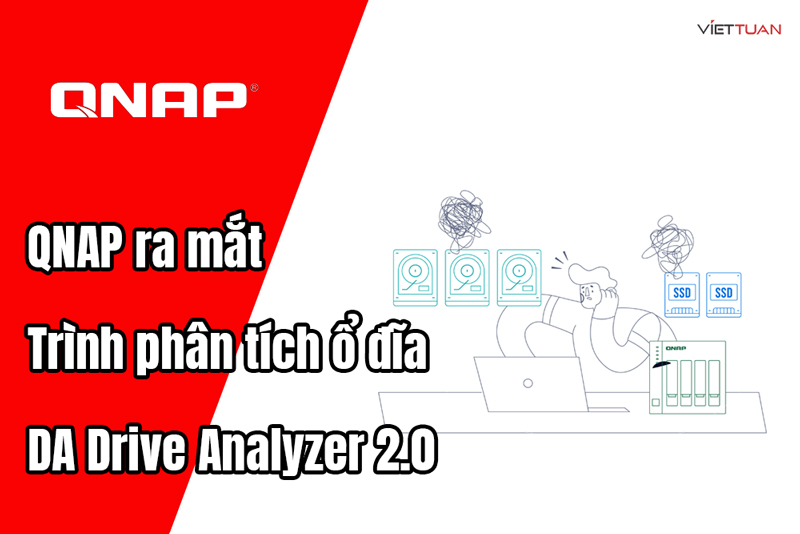 QNAP ra mắt Trình phân tích ổ đĩa DA Drive Analyzer 2.0 được hỗ trợ bởi AI, dự đoán lỗi ổ NAS trong vòng 24 giờ