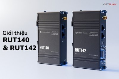 Bộ định tuyến Teltonika RUT140 và RUT142 RS232 sở hữu những tính năng mới nào?