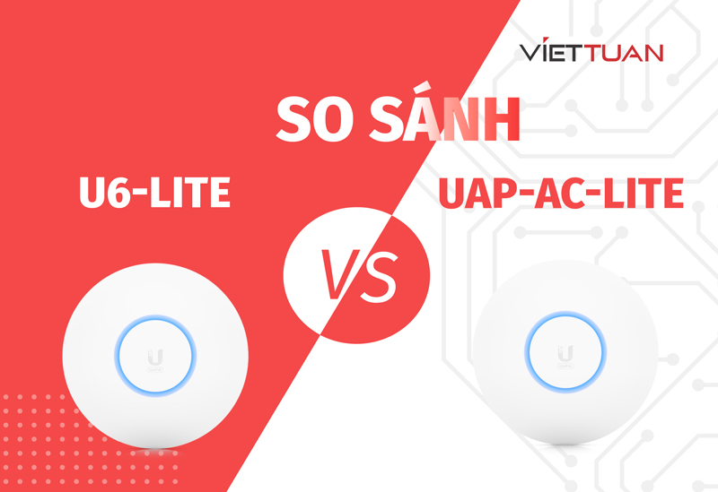 So sánh UniFi U6 Lite vs UniFi AC Lite: Đọ sức giữa công nghệ Wifi 6 và wifi 5