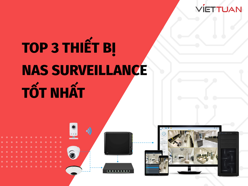 Top 3 thiết bị NAS Surveillance tốt nhất năm 2024 mà bạn nên biết