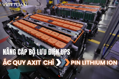 Bước chuyển đổi từ ắc quy axit chì sang Pin Lithium lon trong bộ lưu điện UPS