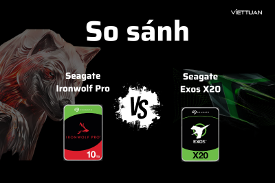So sánh Seagate Ironwolf Pro và Seagate Exos, đâu là lựa chọn tốt nhất cho NAS