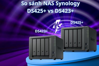 So sánh NAS Synology DS425+ vs DS423+. Đâu là lựa chọn NAS tốt nhất cho bạn?