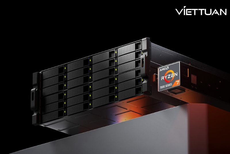 QNAP ra mắt TS-h2477AXU-RP: NAS ZFS 24-bay tối ưu cho lưu trữ tốc độ cao và sao lưu bền vững