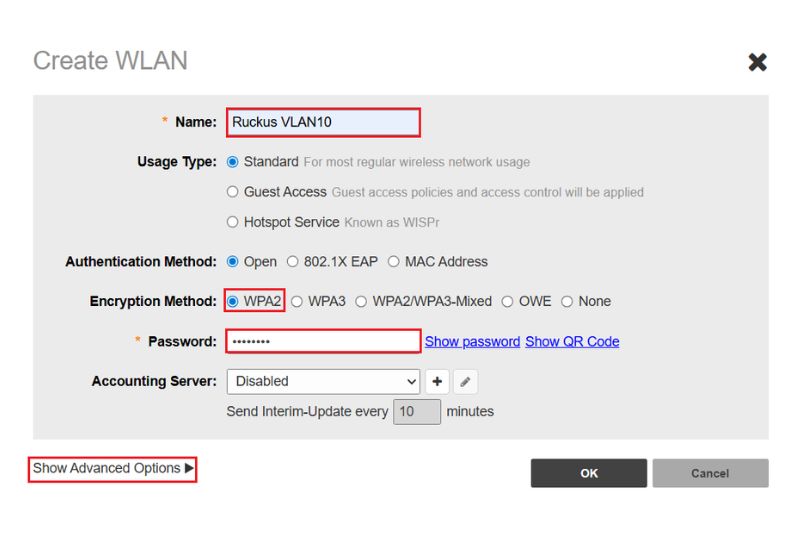 Hướng dẫn cấu hình gán VLAN cho SSID trên thiết bị Access Point Ruckus