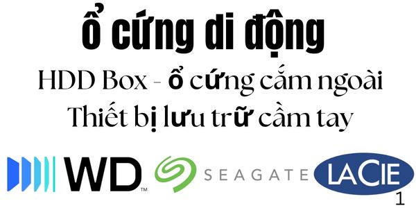Ổ cứng di động | HDD Box | ổ cứng cắm ngoài