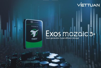 Seagate ra mắt ổ cứng Mozaic 4+ thế hệ mới với dung lượng 44 TB