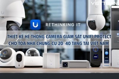 Thiết kế hệ thống camera giám sát UniFi Protect cho tòa nhà chung cư 20-40 tầng tại Việt Nam 
